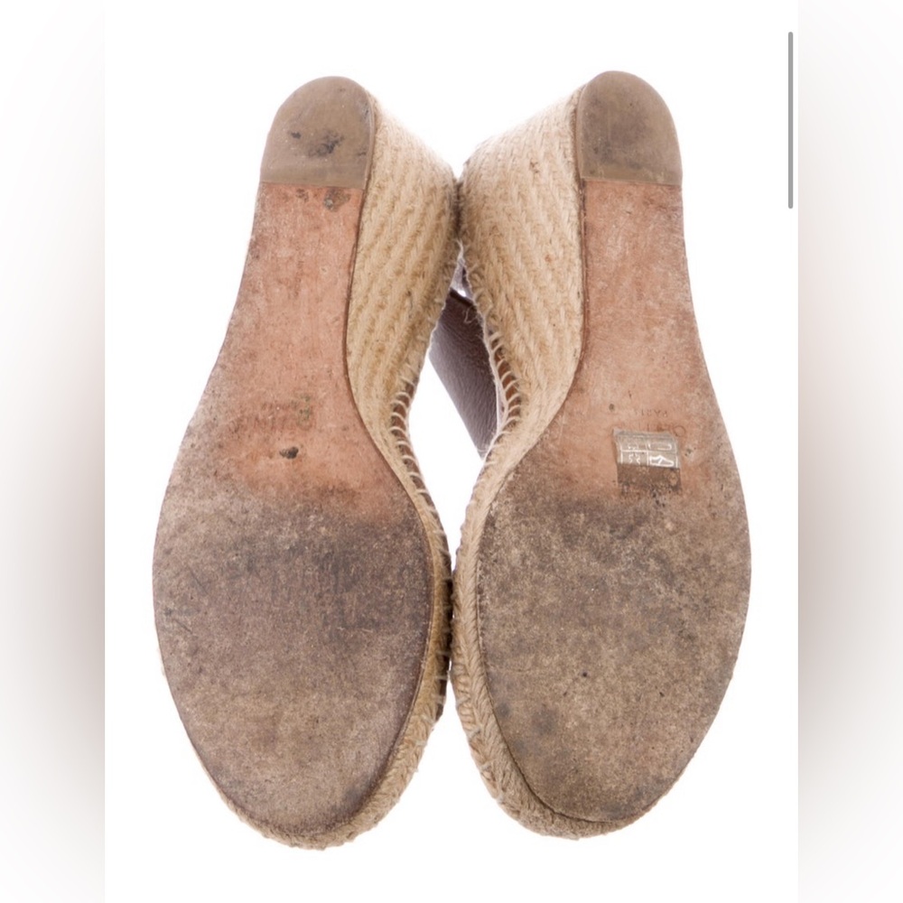 Celine Leather Espadrilles by Phoebe Philo Sz.‎ 9 Brown lthr - Picture 5 of 5